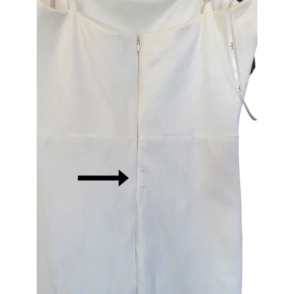 Lulu's Elegant White Ruffle Mini Dress - Picture 9 of 14